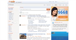 Desktop Screenshot of apartments.oodle.co.nz